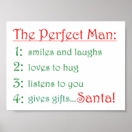 Die perfekten Man-Plakate Poster