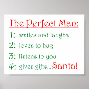 Die perfekten Man-Plakate Poster