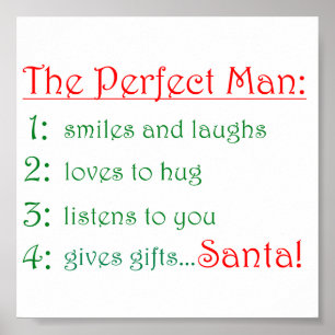 Die perfekten Man-Plakate Poster