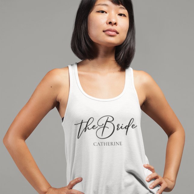 Die Personalisierte Minimalistische Hochzeit der B Tank Top (Von Creator hochgeladen)