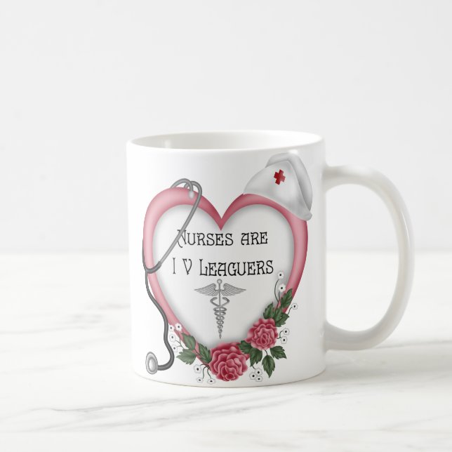 Die personalisierte Tasse der Krankenschwester (Rechts)