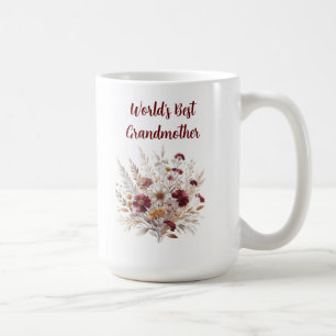 Die Personalisiertste GRANDMOTHER-Blumenwelt Kaffeetasse