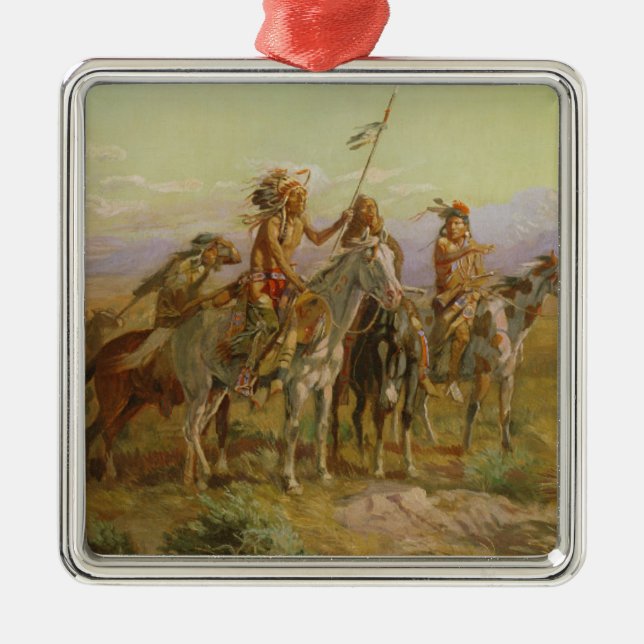 Die Pfadfinder Silbernes Ornament (Vorne)