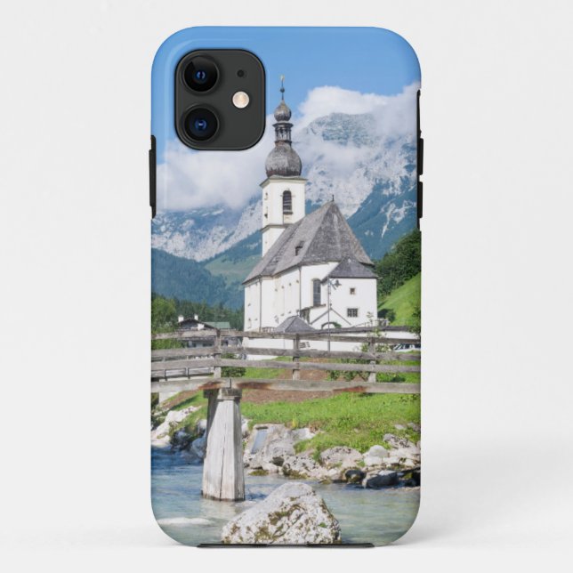 Die Pfarrkirche Ramsau Case-Mate iPhone Hülle (Rückseite)