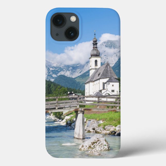 Die Pfarrkirche Ramsau Case-Mate iPhone Hülle (Rückseite)