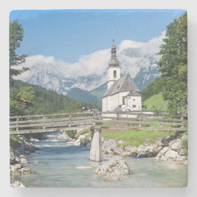 Die Pfarrkirche Ramsau Steinuntersetzer (Vorderseite)