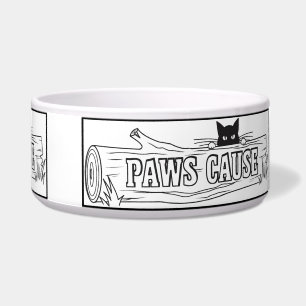Die Pfeife verursachen Rettung Keramik Pet Bowl Napf