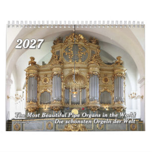 Die Pfeifenorgel 2027 Kalender
