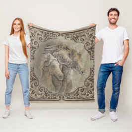 Die Pferde Fleecedecke