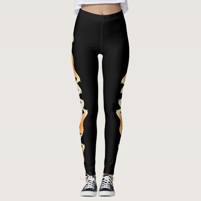 Die Pferde Leggings (Vorderseite)