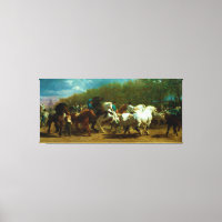 Die Pferdemesse von Rosa Bonheur (1852-1855)