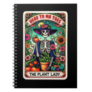 Die Pflanze Lady Tarot Card Notebook Collection Notizblock