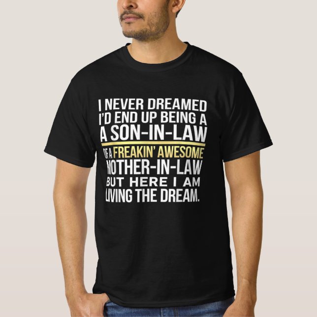 Die Phantastische Mama des Schwiegersohns Freakin  T-Shirt (Vorderseite)