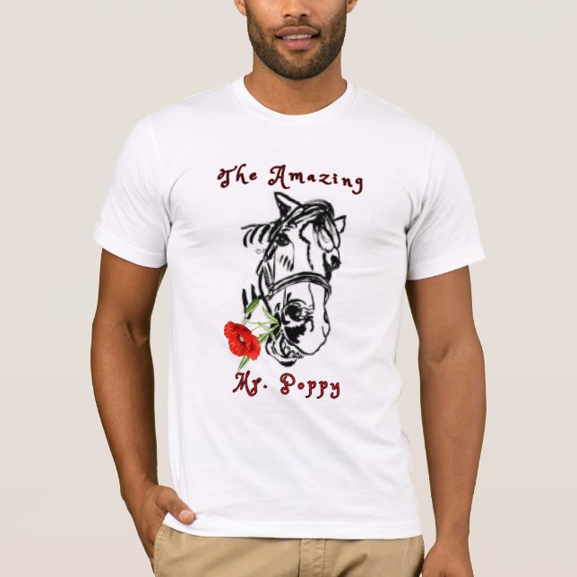die phantastische Menge Poppy T-Shirt (Vorderseite)