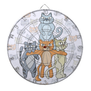 Die Phantastischen Katzen Dartscheibe