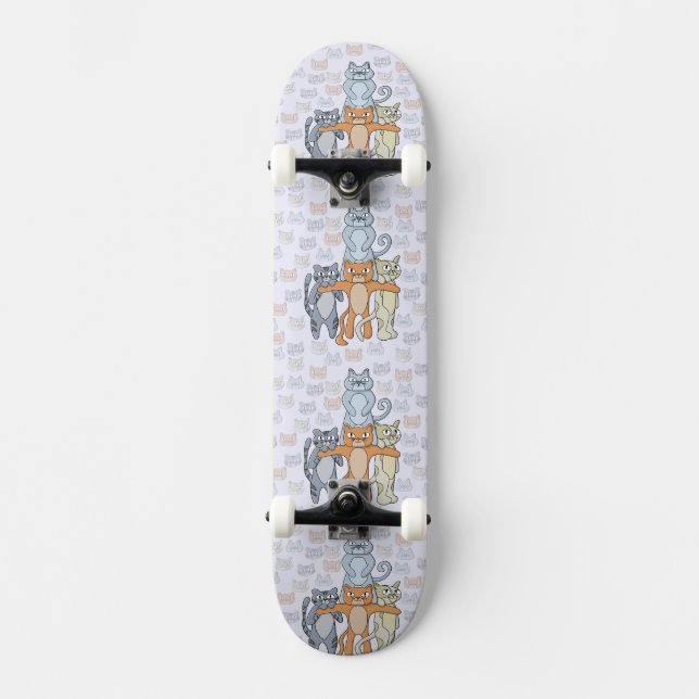 Die Phantastischen Katzen Skateboard (Vorderseite)