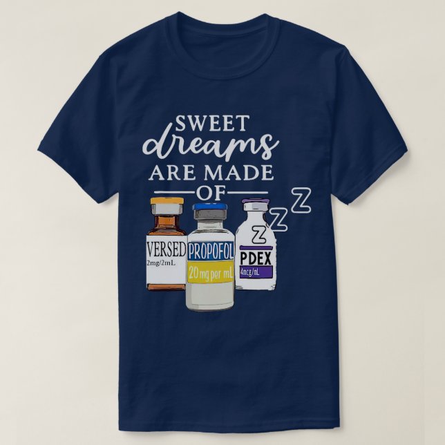 Die Phantastischen Nurse-Träume sind aus Retro T-Shirt (Design vorne)