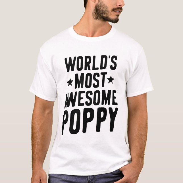 Die Phantastischste Mohnblume der Welt | Father Gr T-Shirt (Vorderseite)