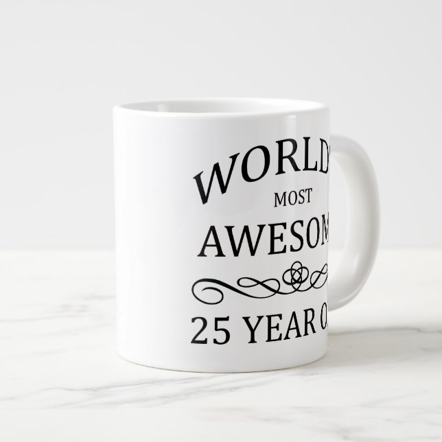 Die Phantastischsten 25-jährigen Jumbo-Tasse (Vorderseite Rechts)