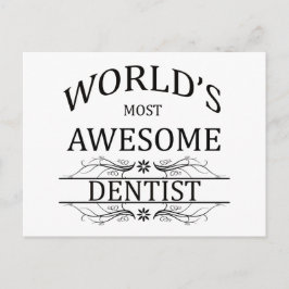 Die Phantastischsten Zahnärzte der Welt Postkarte