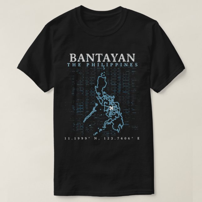Die Philippinen Bantayan T-Shirt (Design vorne)