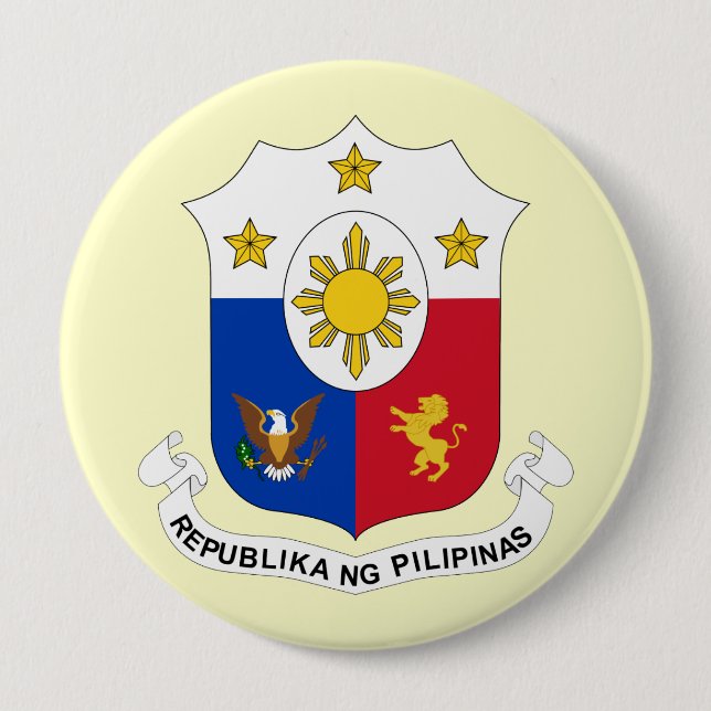 die Philippinen, Philippinen Button (Vorderseite)