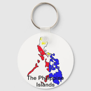 Die philippinischen Inseln Schlüsselanhänger