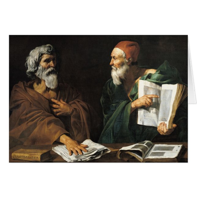 Die Philosophen (Vorderseite (Horizontal))