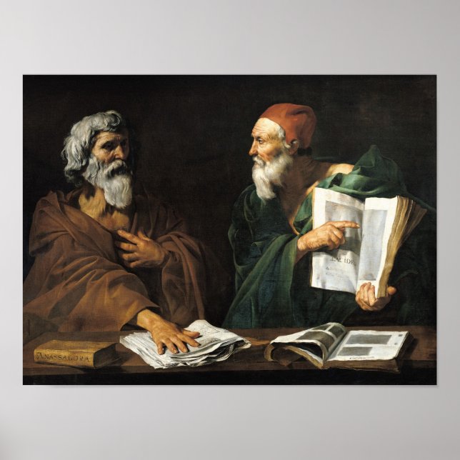 Die Philosophen Poster (Vorne)