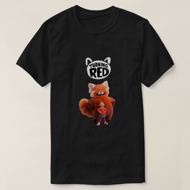 Die Philosophie, rote Pixel zu drehen T-Shirt (Design vorne)
