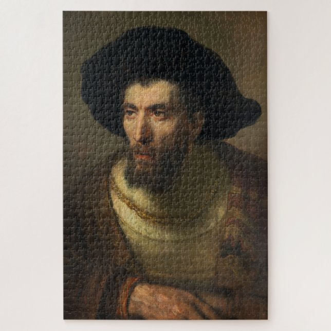Die Philosophin Rembrandt barocke Porträtkunst (Vertikal)