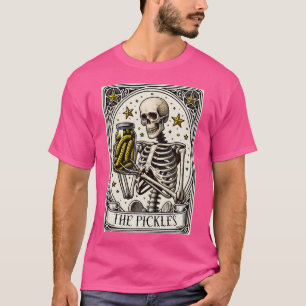 Die Pickles-Tarot-Karte Skelett Canning Saison Gar T-Shirt