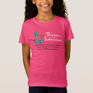 Die Pigeon-Lehrer und die Librarians-Girl's Hot Pi T-Shirt