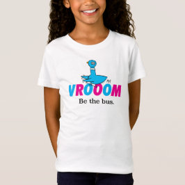 Die Pigeon Vroom Girls White T-Shirt