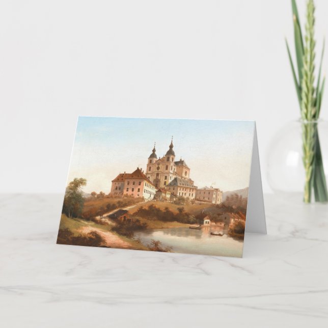 Die Pilgerkirche | Johann Wilhelm Jankowsky Karte (Vorderseite)