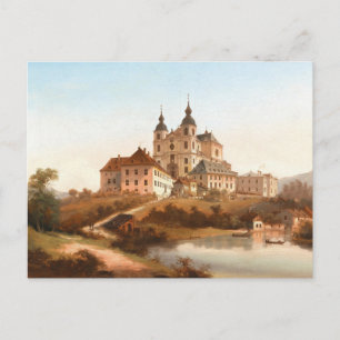Die Pilgerkirche   Johann Wilhelm Jankowsky Postkarte