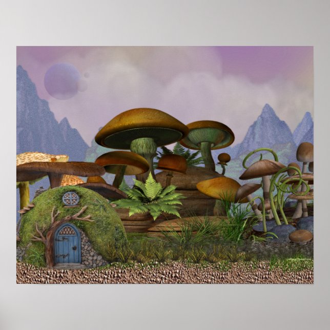 Die Pilzplantage in Penfield Poster (Vorne)