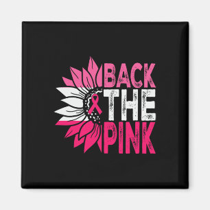Die Pink Ribbon American Flag Breast Cancer Awaren Magnet