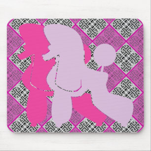 Die pinken Pudel Mousepad