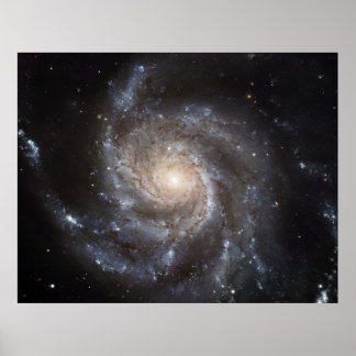 Die Pinwheel Galaxie. Poster