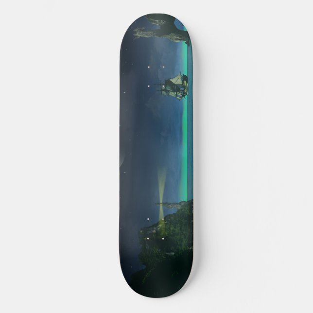 Die Piraten-Bucht Skateboard (Vorderseite)