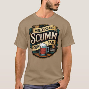 Die Piratenbar blau T-Shirt