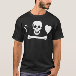 Die Piratenflagge Stede Mütze T-Shirt