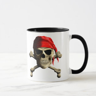 Die Piratenflagge Tasse