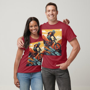 Die Pisten kaputt gemacht. Gestalten Sie das Desig T-Shirt