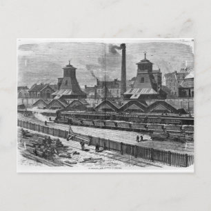 Die Pits von St. Pierre & St. Paul in Le Postkarte