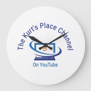 Die Place-Wall-Uhr des Kurt-Kanals Große Wanduhr