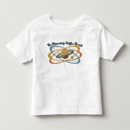 Die planetarische Kaffeepause Retro-Weltraumgestal Kleinkind T-shirt