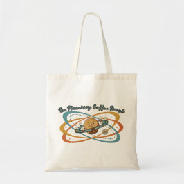 Die planetarische Kaffeepause Retro-Weltraumgestal Tragetasche