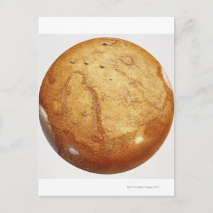 Die Planeten-Mars, Illustration Postkarte